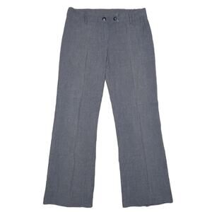 M.K.M Designs Gray Pinstripe Dress Pants Size 7/8